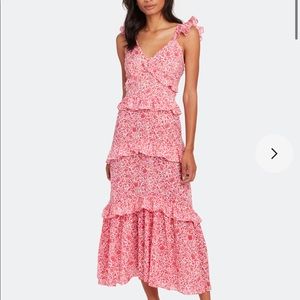 Misa Los Angeles Morrison Ruffle Maxi